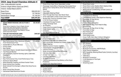 2024 Jeep Grand Cherokee Altitude X 4x4