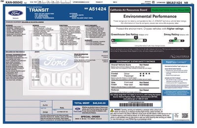 2021 Ford Transit Cargo Van T350