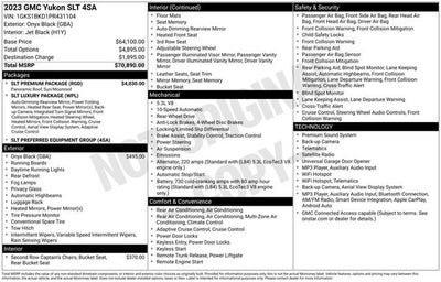2023 GMC Yukon SLT