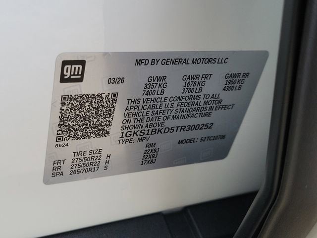 2026 GMC Yukon Elevation