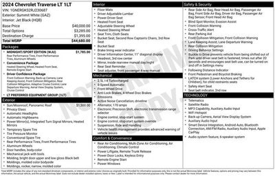 2024 Chevrolet Traverse LT