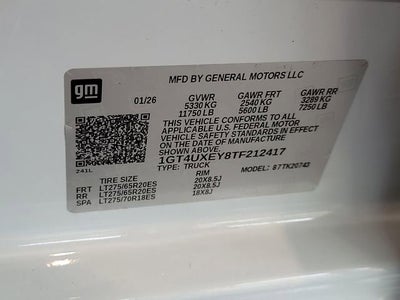 2026 GMC Sierra 2500 HD Denali Ultimate