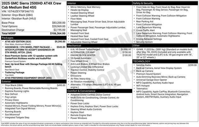 2025 GMC Sierra 2500HD AT4X - Photo 7
