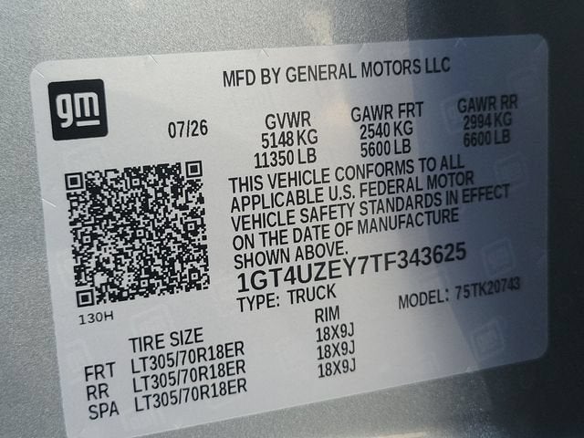 2026 GMC Sierra 2500 HD AT4X