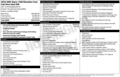 2024 GMC Sierra 1500 Elevation