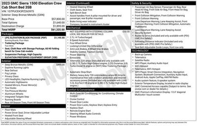 2023 GMC Sierra 1500 Elevation