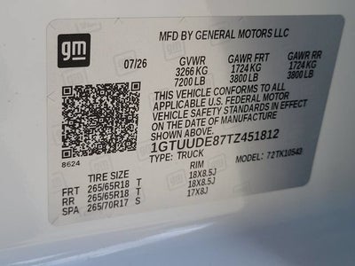 2026 GMC Sierra 1500 SLT