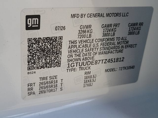 2026 GMC Sierra 1500 SLT