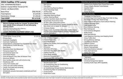 2024 Cadillac XT6 Luxury