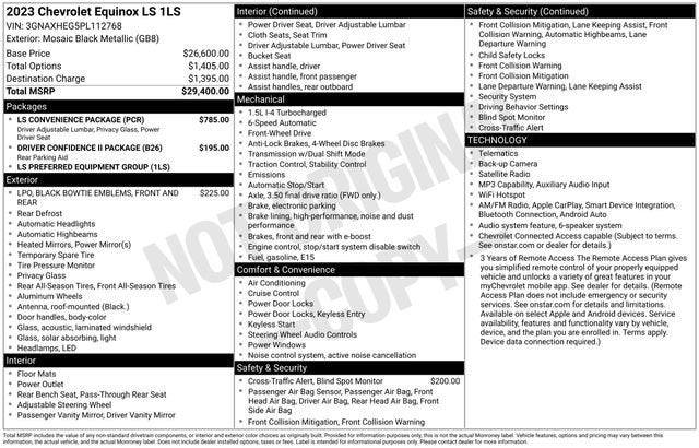 2023 Chevrolet Equinox LS