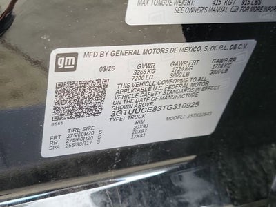 2026 GMC Sierra 1500 Elevation