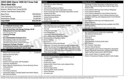 2023 GMC Sierra 1500 SLT