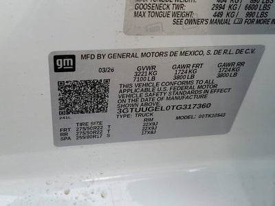 2026 GMC Sierra 1500 Denali