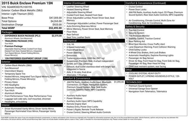 2015 Buick Enclave Premium