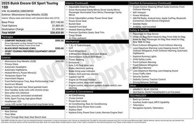 2025 Buick Encore GX Sport Touring