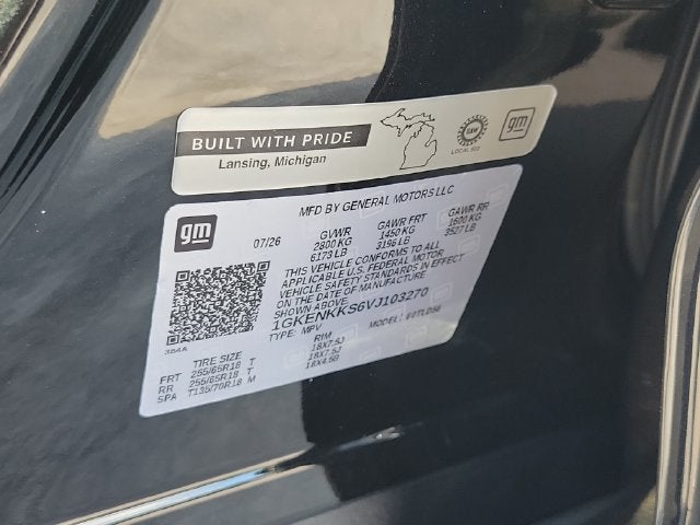 2027 GMC Acadia Elevation