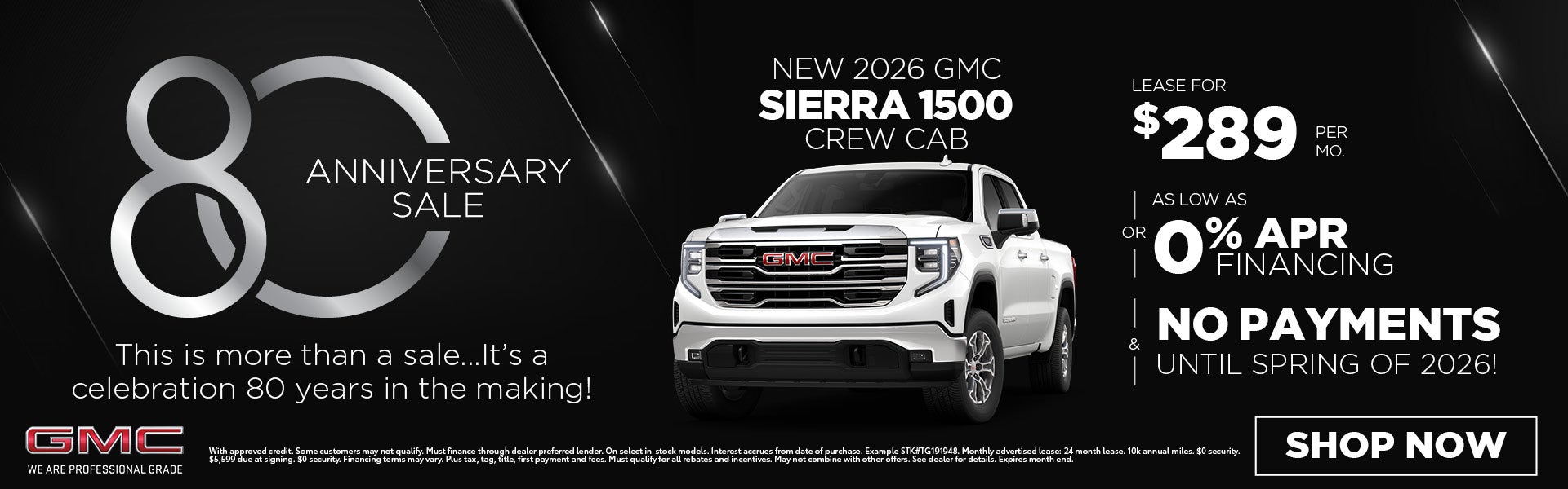 New 2026 GMC Sierra 1500 Crew Cab