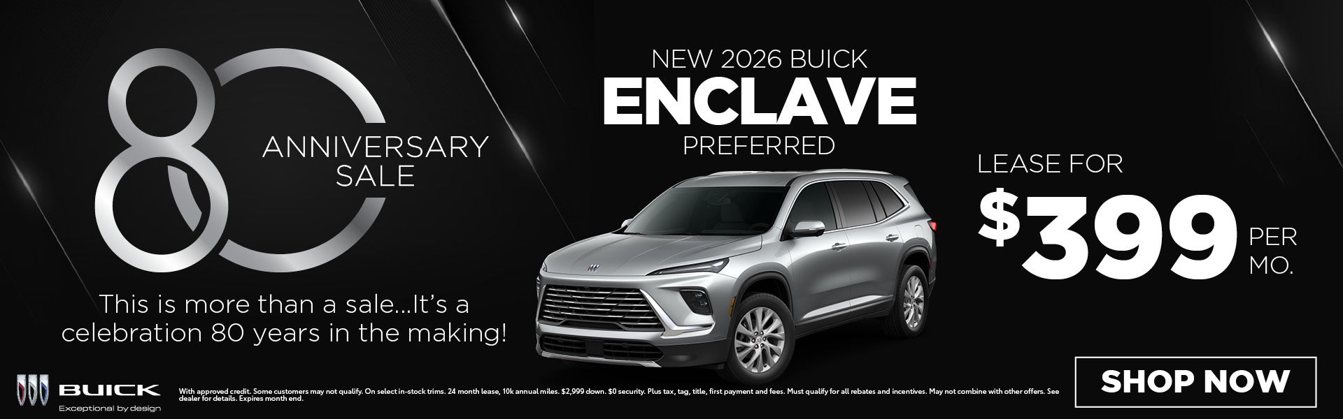 New 2026 Buick Enclave Preferred