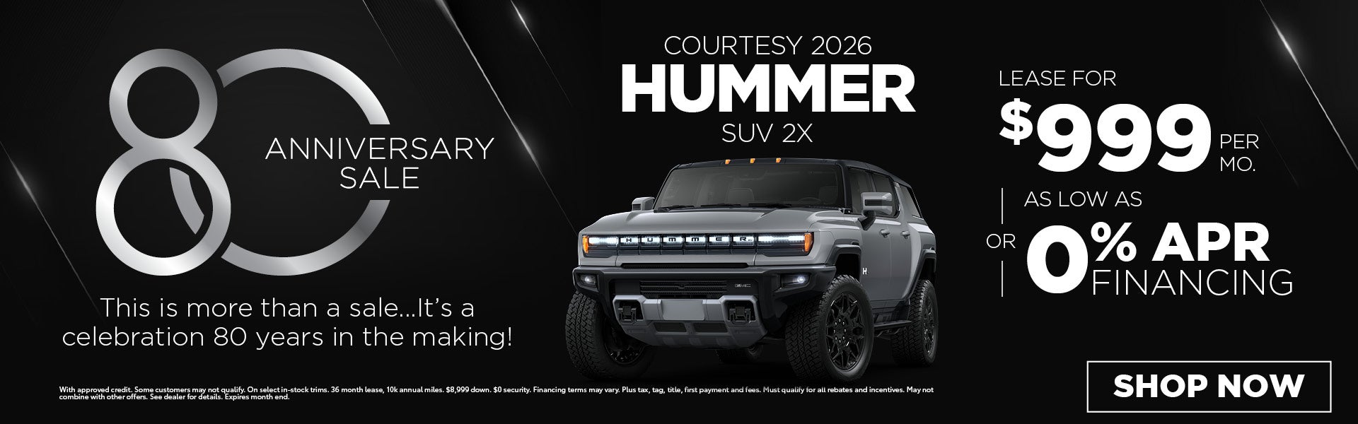 Courtesy 2026 Hummer SUV 2X