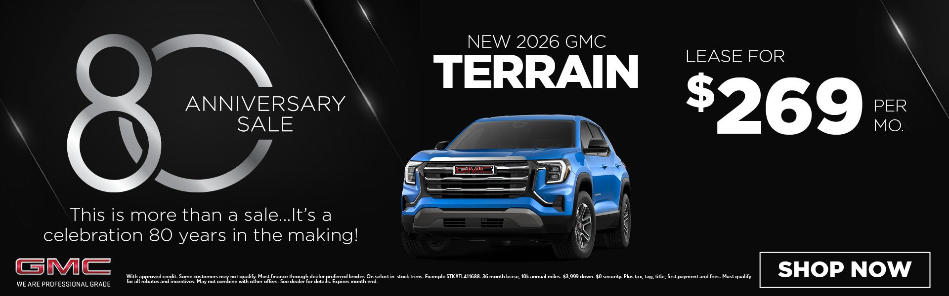 New 2026 GMC Terrain