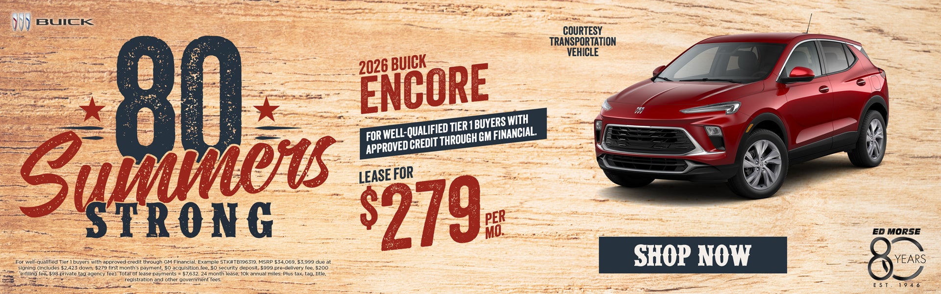 New 2026 Buick Encore