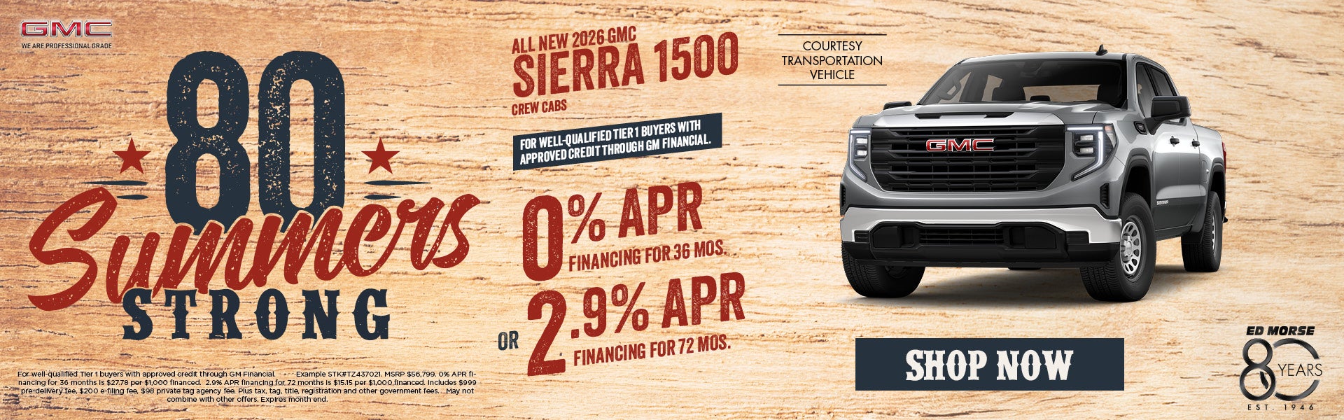 All New 2026 GMC Sierra 1500 Crew Cabs