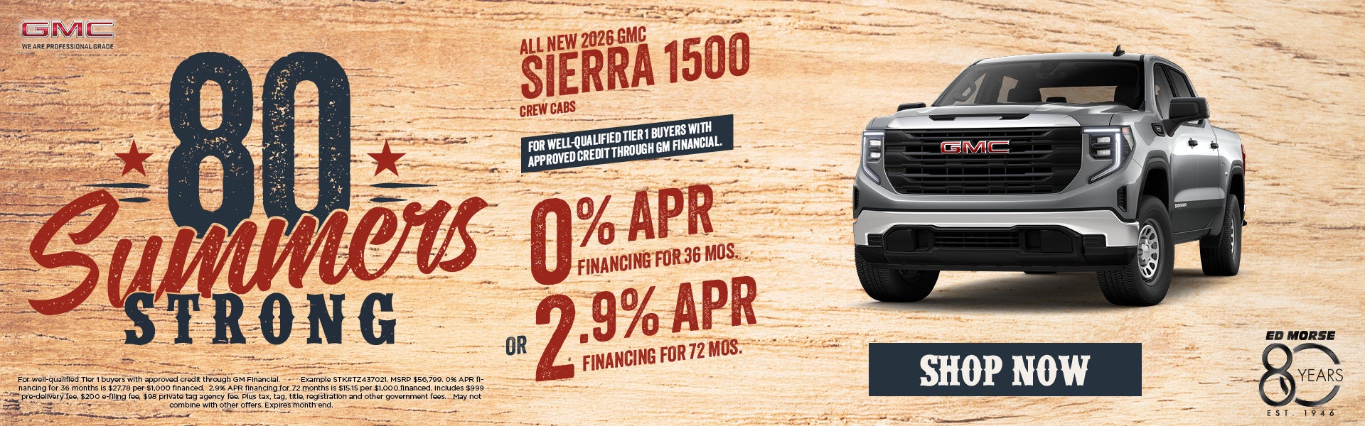 All New 2026 GMC Sierra 1500 Crew Cabs