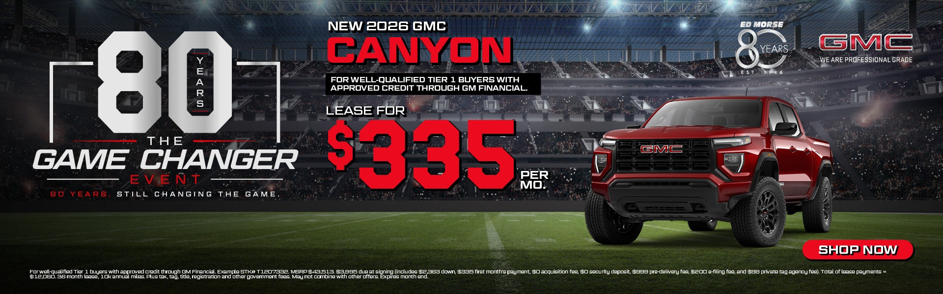 New 2026 GMC Canyon