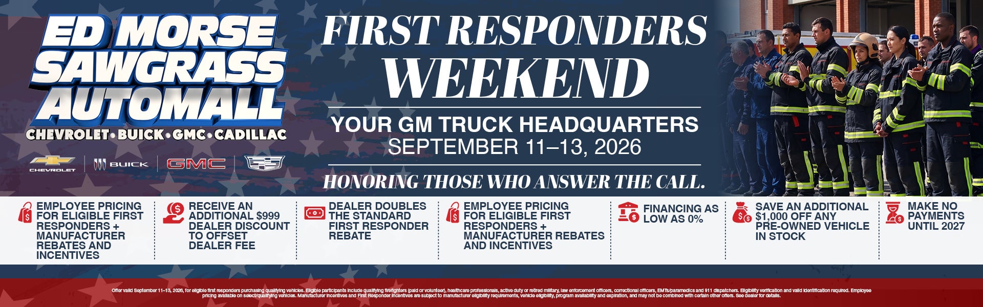 First Responders Weekend